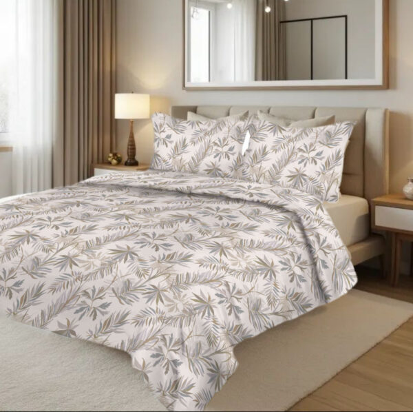 HYGGE HOME satiinvoodipesu komplekt MARYS GREY  200x200cm, 2x50x70cm