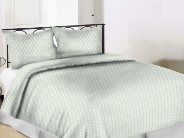 HYGGE HOME satiinvoodipesu TC300 SAGE 150x210cm, 50x60cm