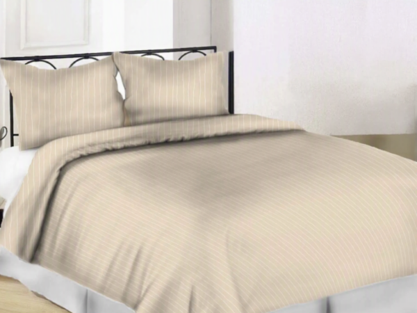 HYGGE HOME satiinvoodipesu TC300 SANDY 220x205cm, 2x50x60cm